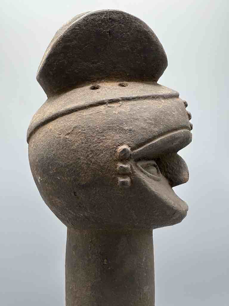 Eket Head Ritual African Headdress - Nigeria