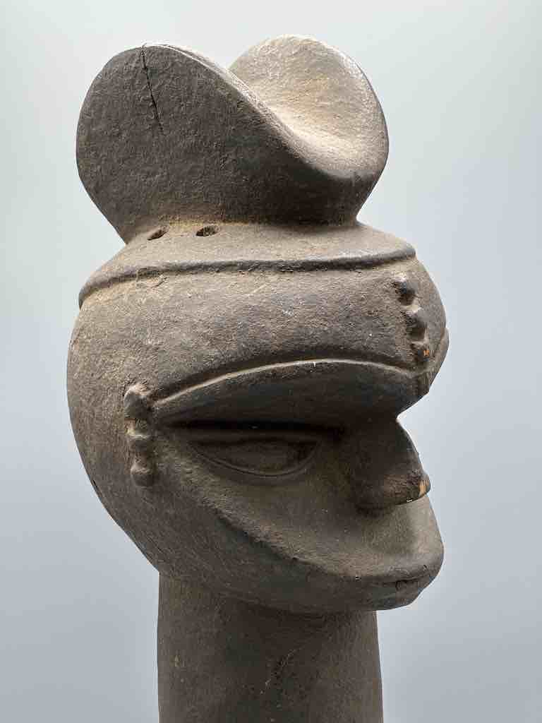 Eket Head Ritual African Headdress - Nigeria