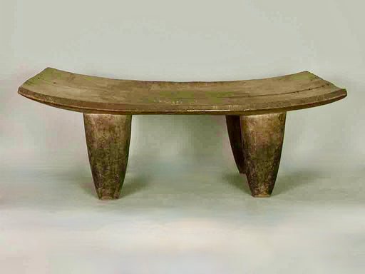 Very large, extraordinary vintage Senufo stool table - Ivory Coast