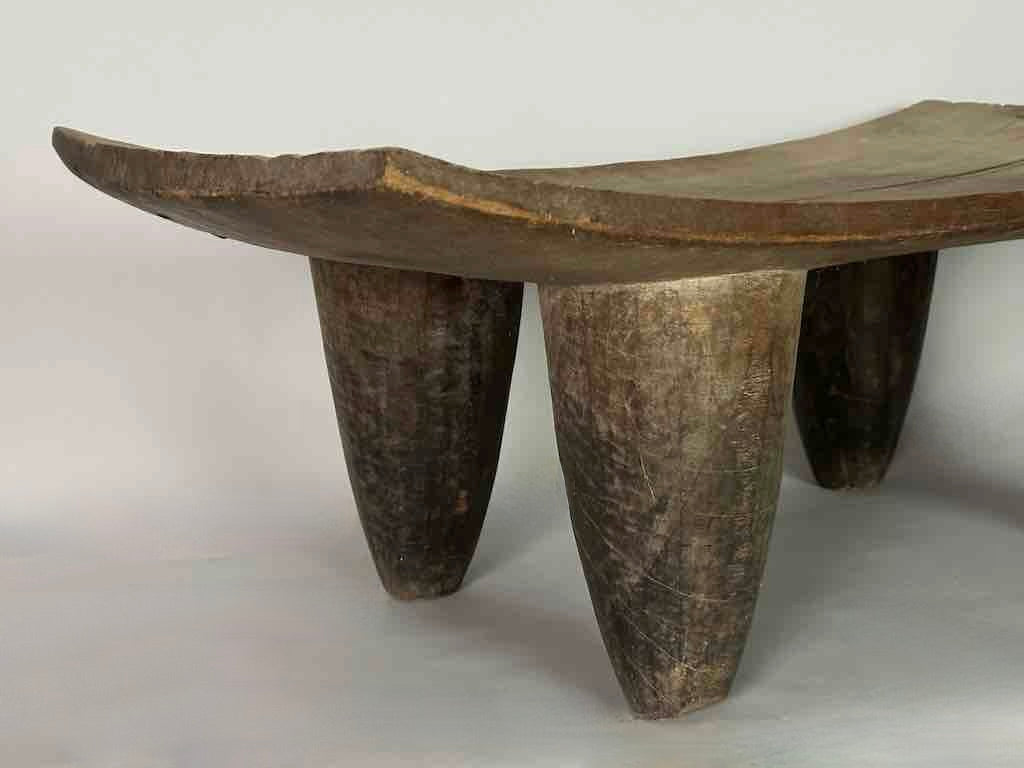 Very large, extraordinary vintage Senufo stool table - Ivory Coast