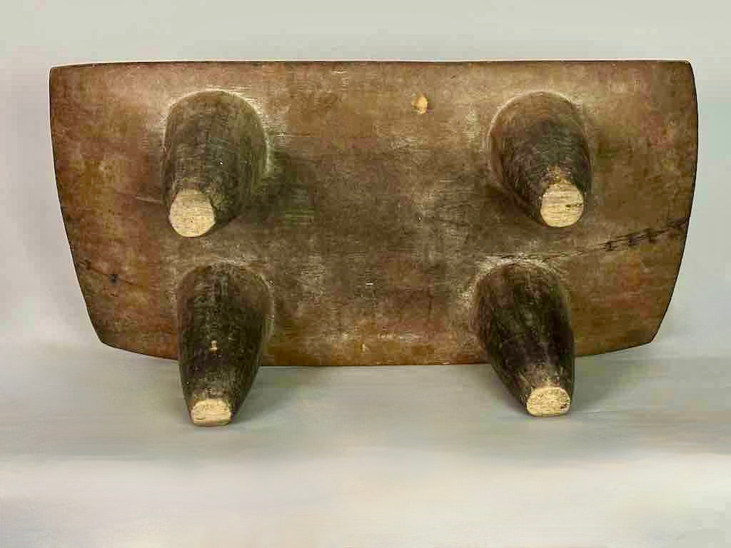 Very large, extraordinary vintage Senufo stool table - Ivory Coast