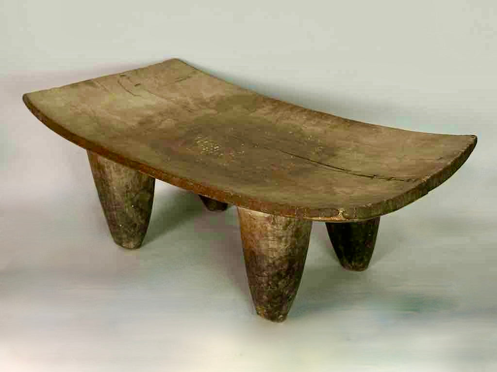 Very large, extraordinary vintage Senufo stool table - Ivory Coast