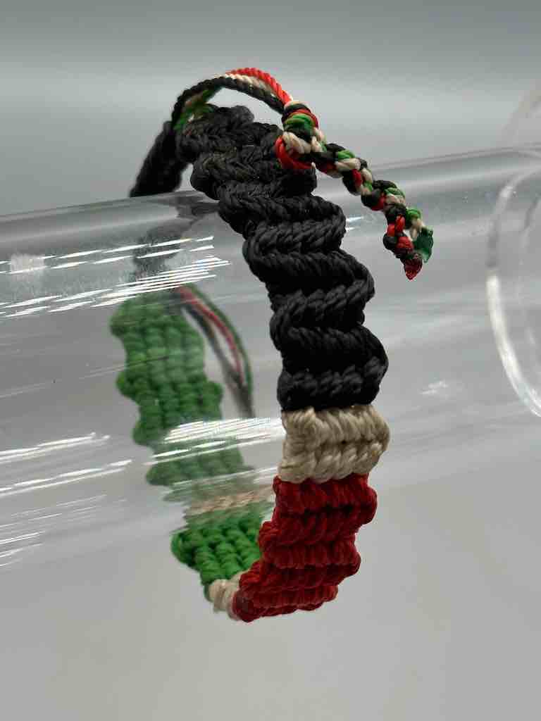 Unique Hand-Woven Colorful Thread Adjustable Size Bracelet - Tanzania