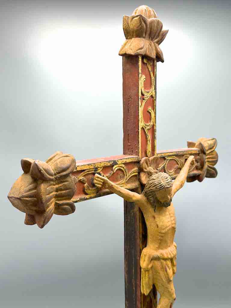 Antique French-Vietnamese Catholic Crucifix