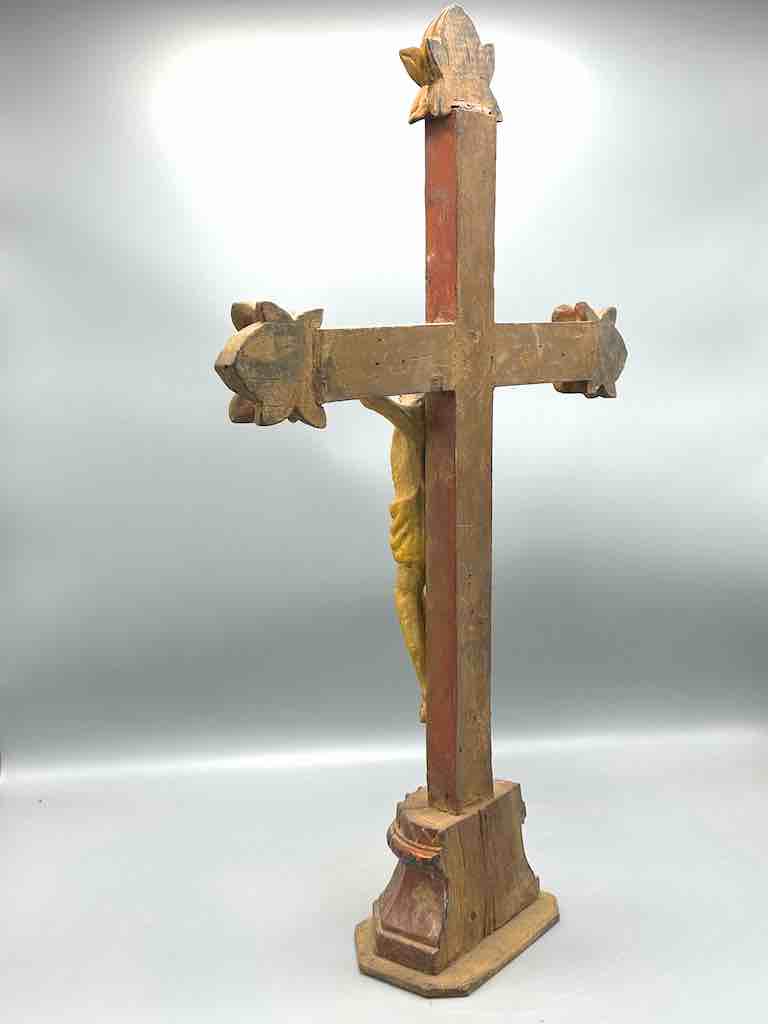 Antique French-Vietnamese Catholic Crucifix