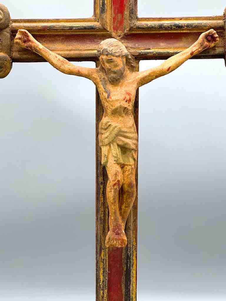 Antique French-Vietnamese Catholic Crucifix