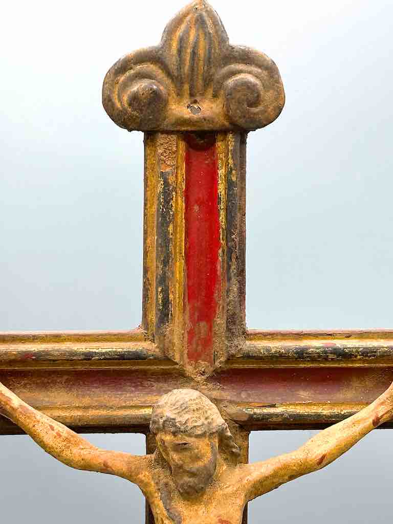 Antique French-Vietnamese Catholic Crucifix