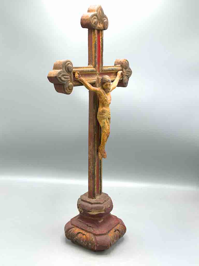 Antique French-Vietnamese Catholic Crucifix