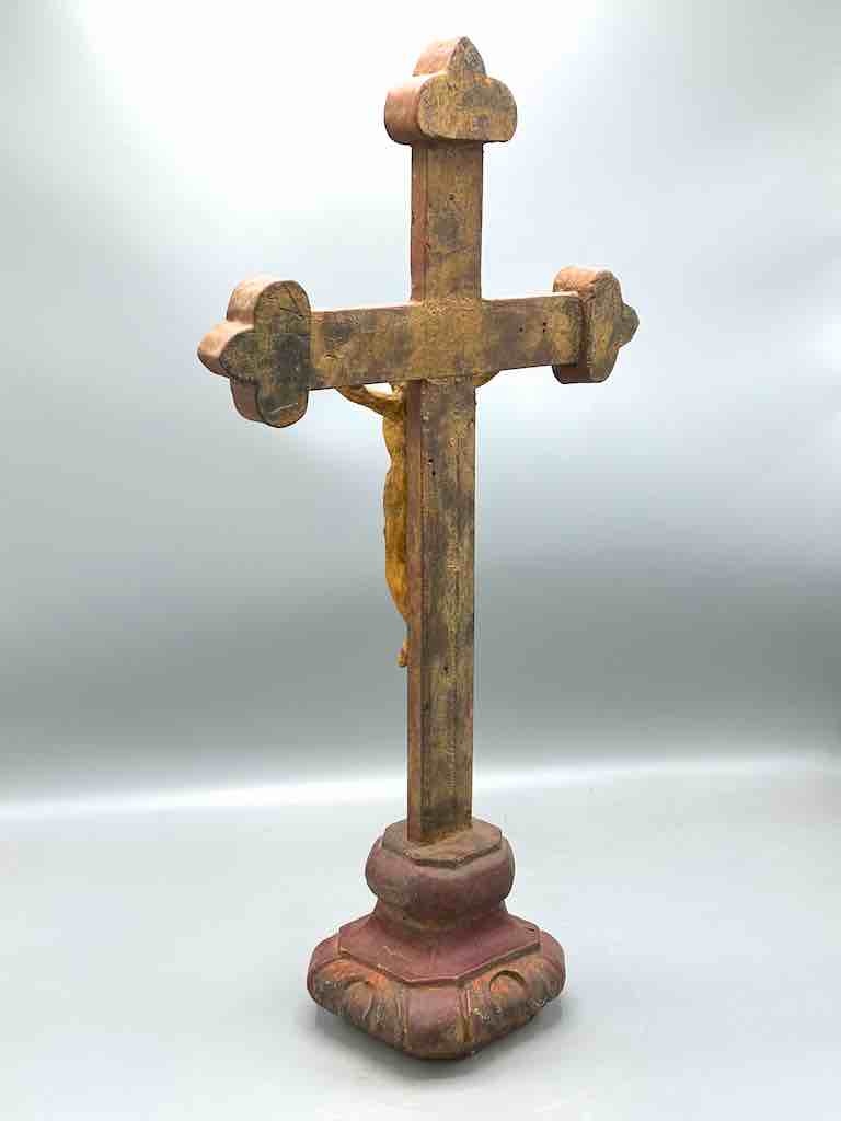 Antique French-Vietnamese Catholic Crucifix