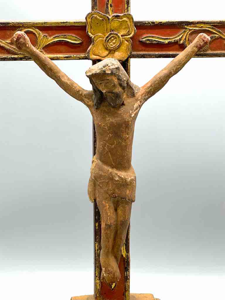 Antique French-Vietnamese Catholic Crucifix