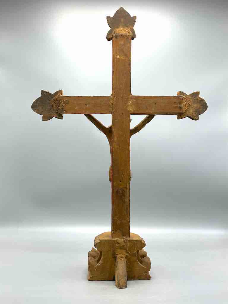 Antique French-Vietnamese Catholic Crucifix