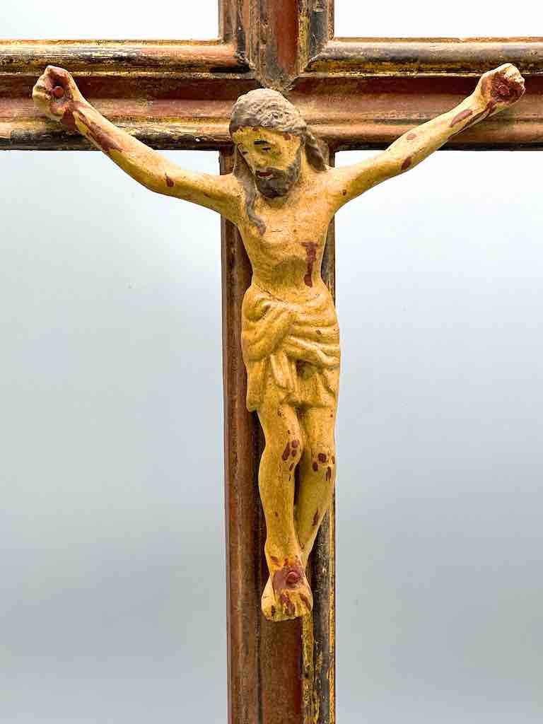 Antique French-Vietnamese Catholic Crucifix