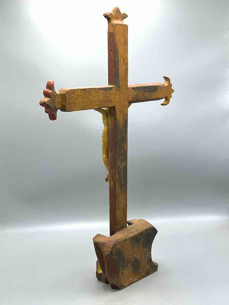 Antique French-Vietnamese Catholic Crucifix