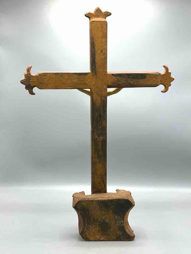 Antique French-Vietnamese Catholic Crucifix