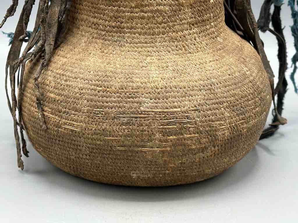 Vintage Tuareg Storage Basket - Niger