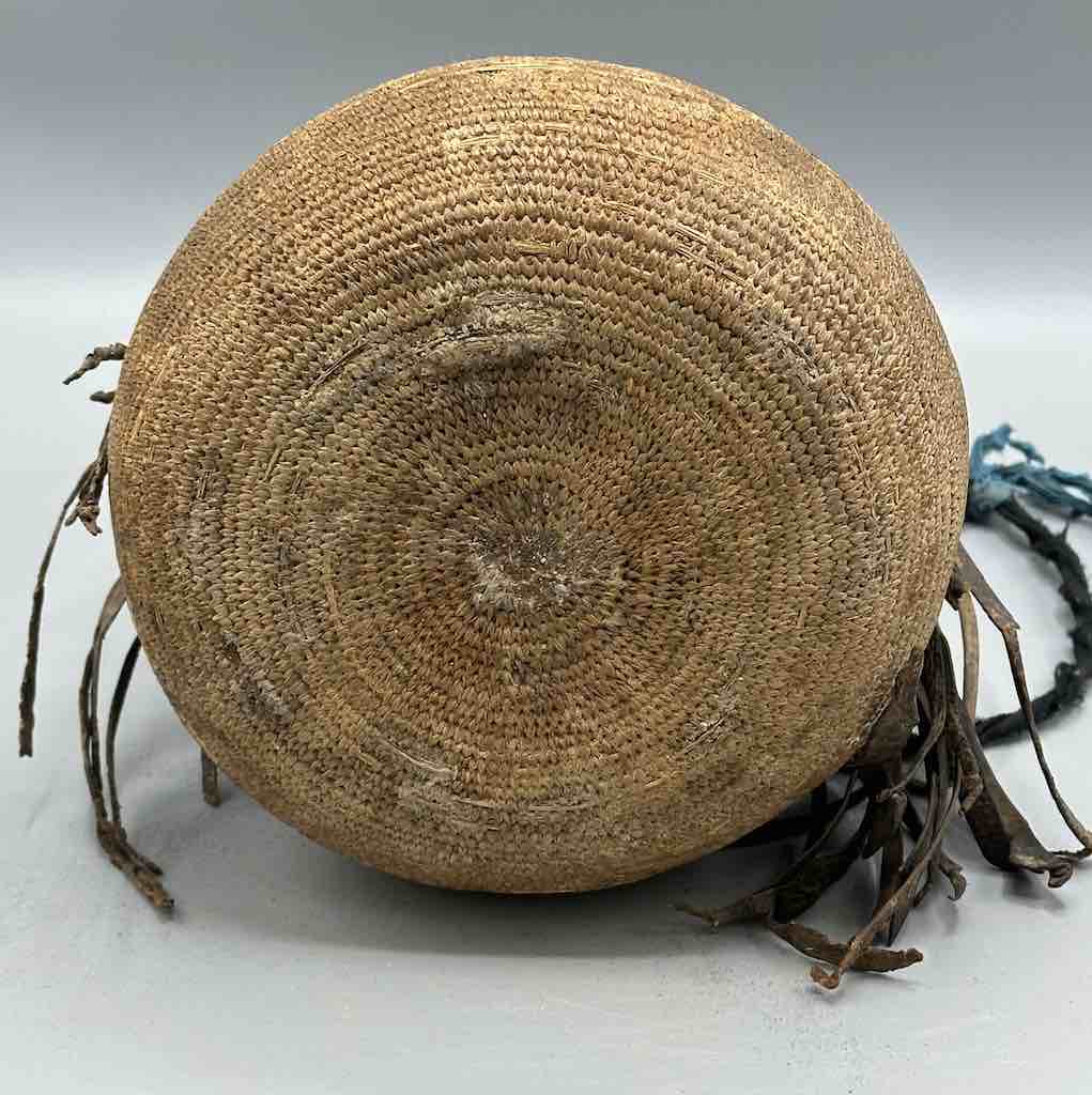 Vintage Tuareg Storage Basket - Niger