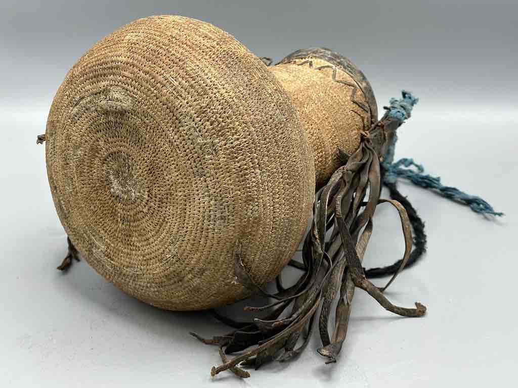 Vintage Tuareg Storage Basket - Niger