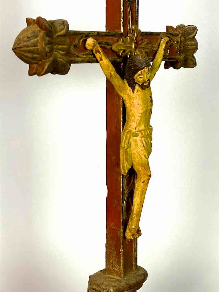 Antique French-Vietnamese Catholic Crucifix