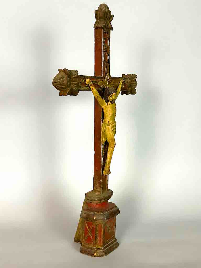 Antique French-Vietnamese Catholic Crucifix