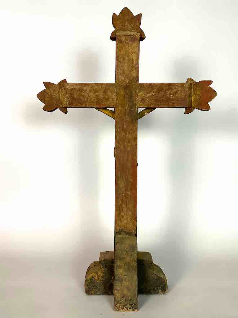 Very Large Antique French-Vietnamese Catholic Crucifix