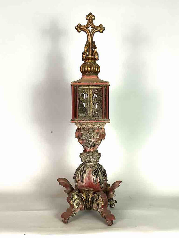 Very Large Antique French-Vietnamese Catholic Cross