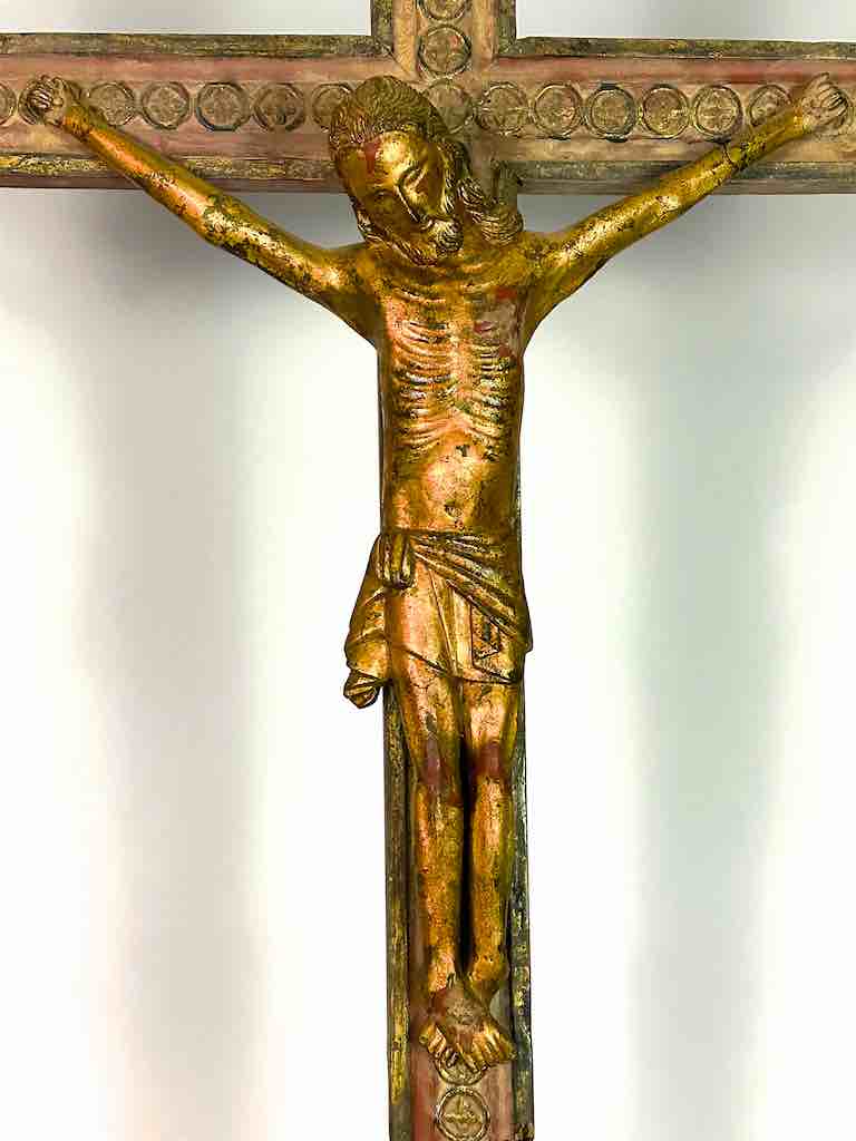 Antique French-Vietnamese Catholic Crucifix