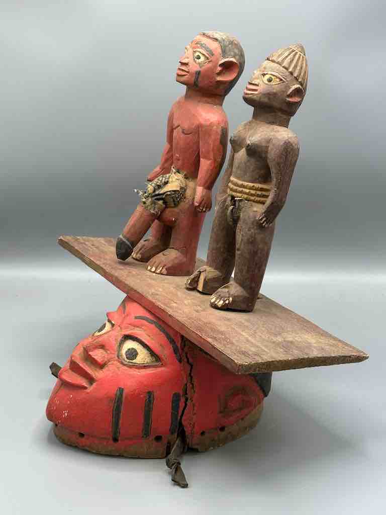 Yoruba Guelede fertility mask