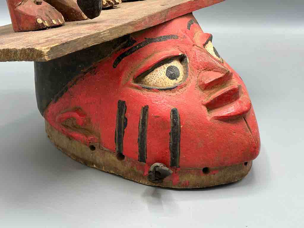 Yoruba Guelede fertility mask