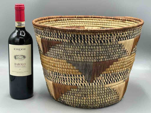 Large flared-top Batwa basket