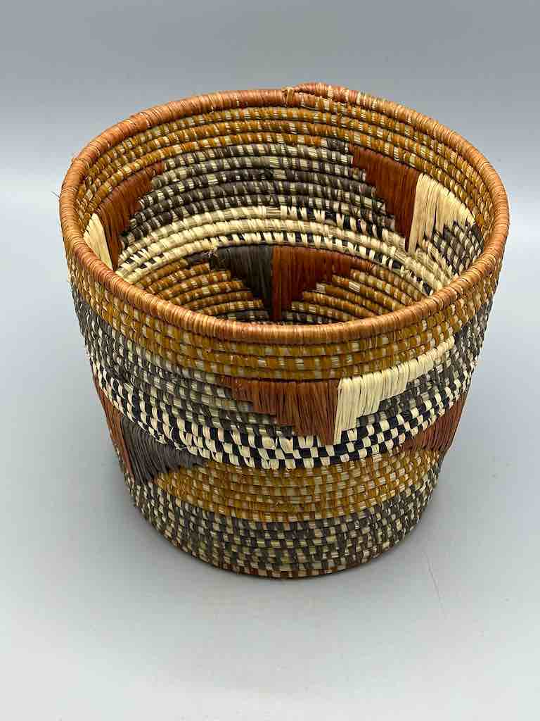 Flared-top Batwa basket