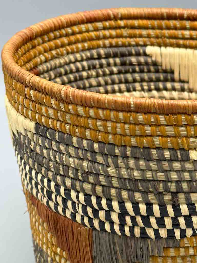 Flared-top Batwa basket