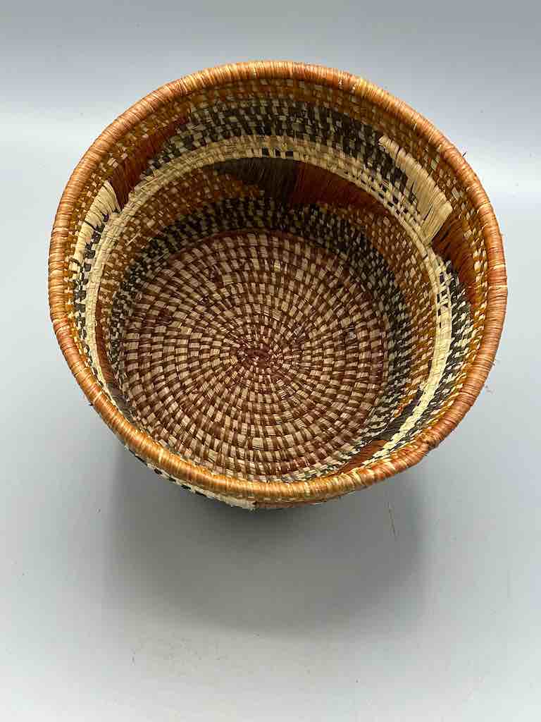 Flared-top Batwa basket