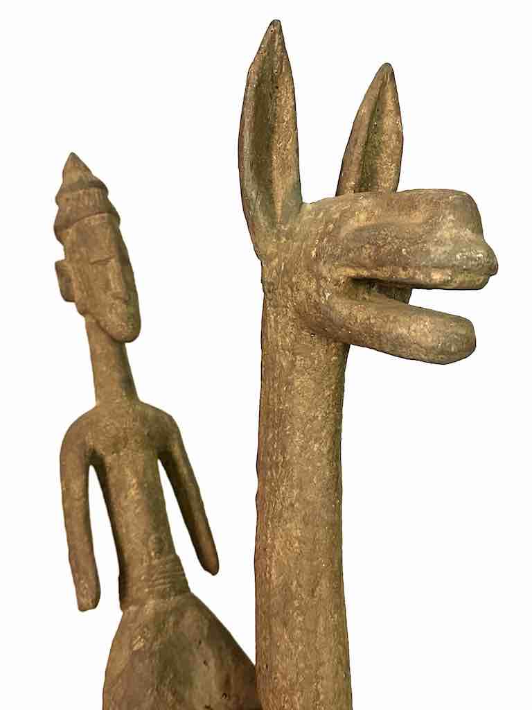 Large Dogon Equestrian Figure - Mali