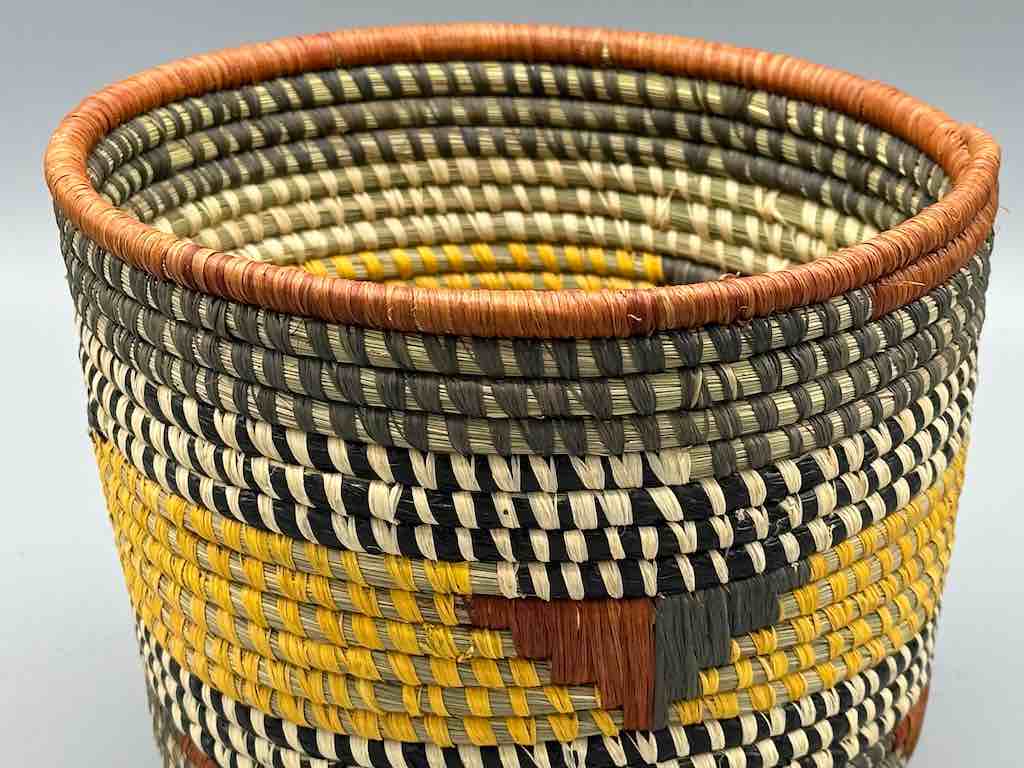 Flared-top Batwa basket