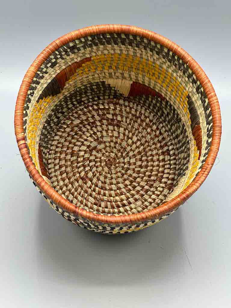 Flared-top Batwa basket