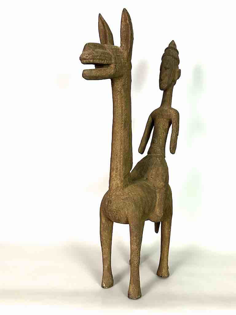 Large Dogon Equestrian Figure - Mali