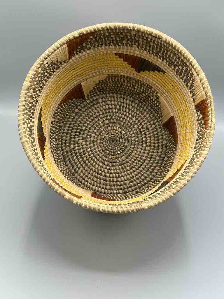 Large flared-top Batwa basket