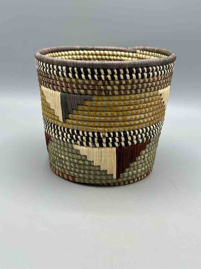 Flared-top Batwa basket