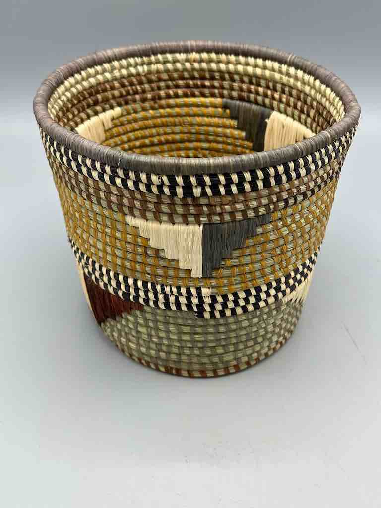 Flared-top Batwa basket