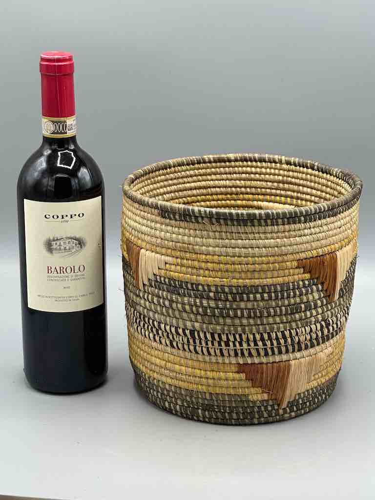 Large Cylindrical Batwa basket