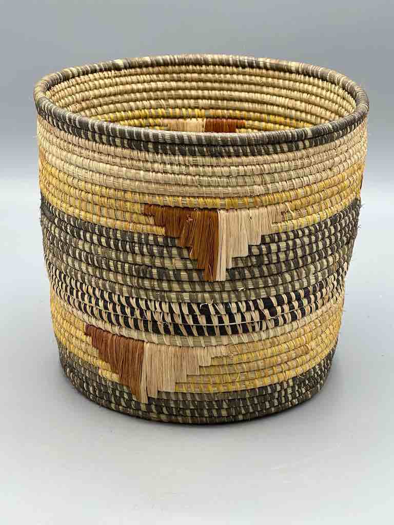 Large Cylindrical Batwa basket