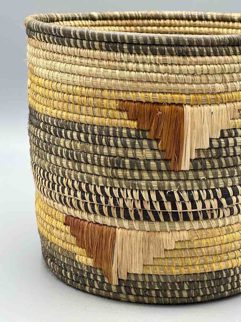 Large Cylindrical Batwa basket