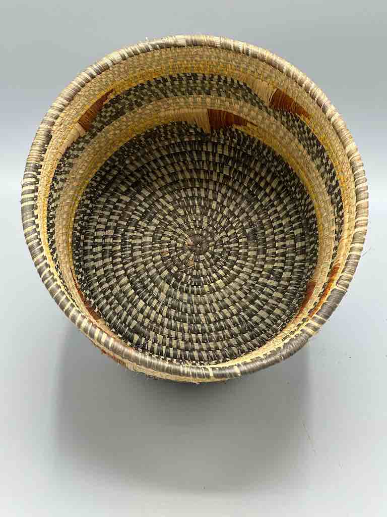 Large Cylindrical Batwa basket