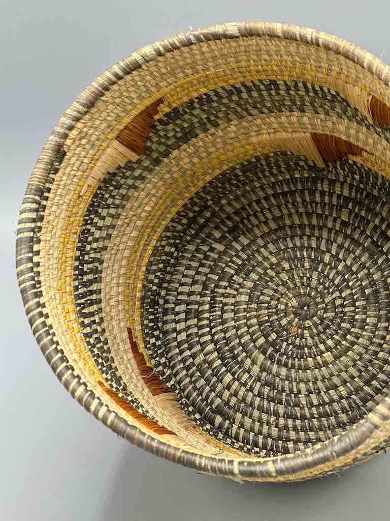 Large Cylindrical Batwa basket