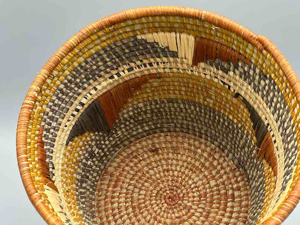 Flared-top Batwa basket