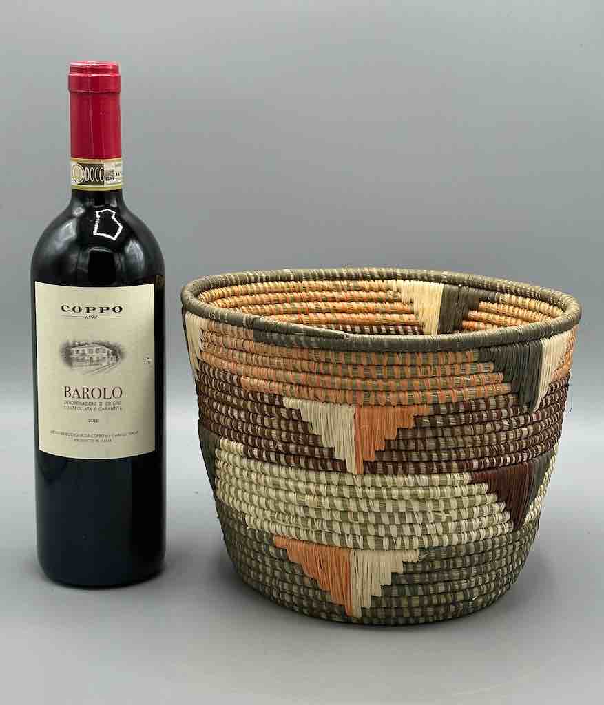 Flared-top Batwa basket