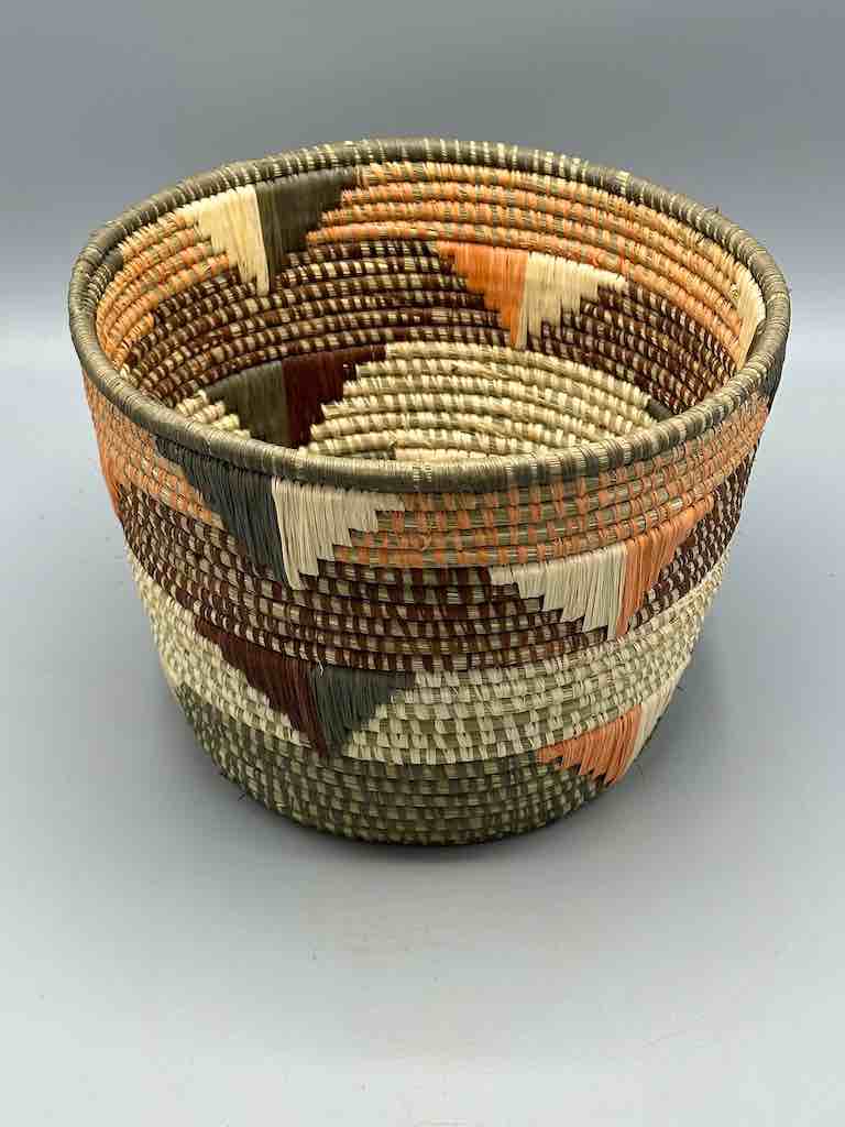 Flared-top Batwa basket