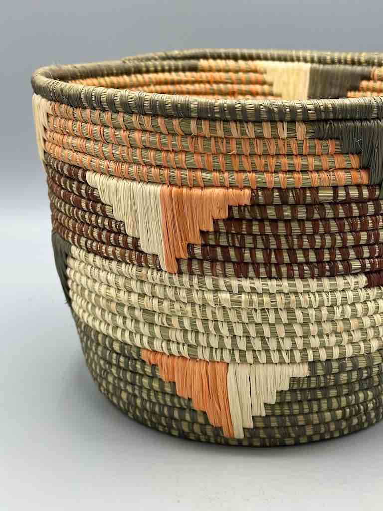 Flared-top Batwa basket