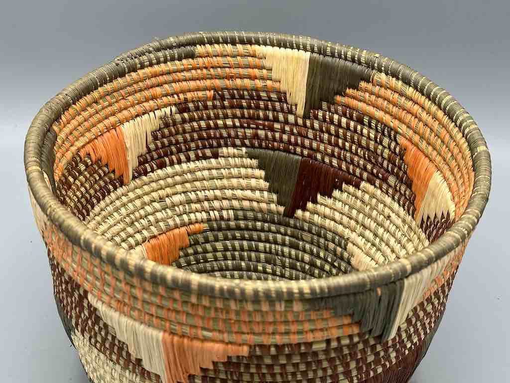 Flared-top Batwa basket