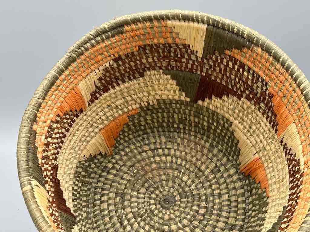 Flared-top Batwa basket